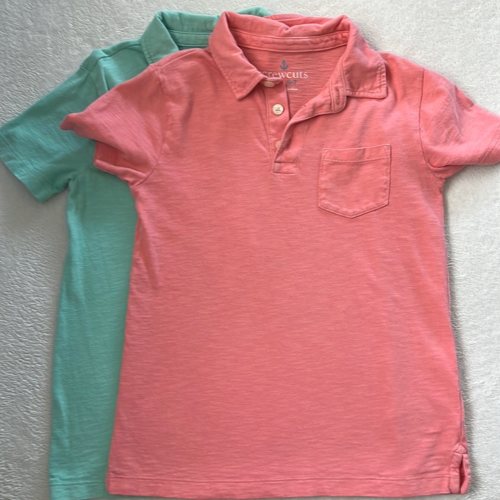 Crewcuts boys polo shirts